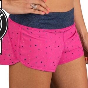 Rabbit Running Shorts Women's Small Pink Athletic Lined Lightweight Workout